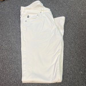 AG White Jeans Size 36